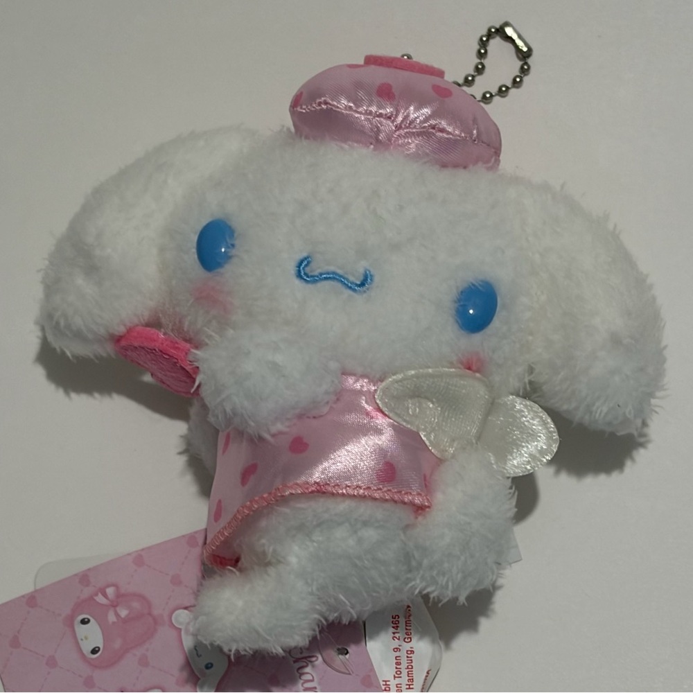 Sanrio Cinnamoroll Dreaming Angel Plush Keychain